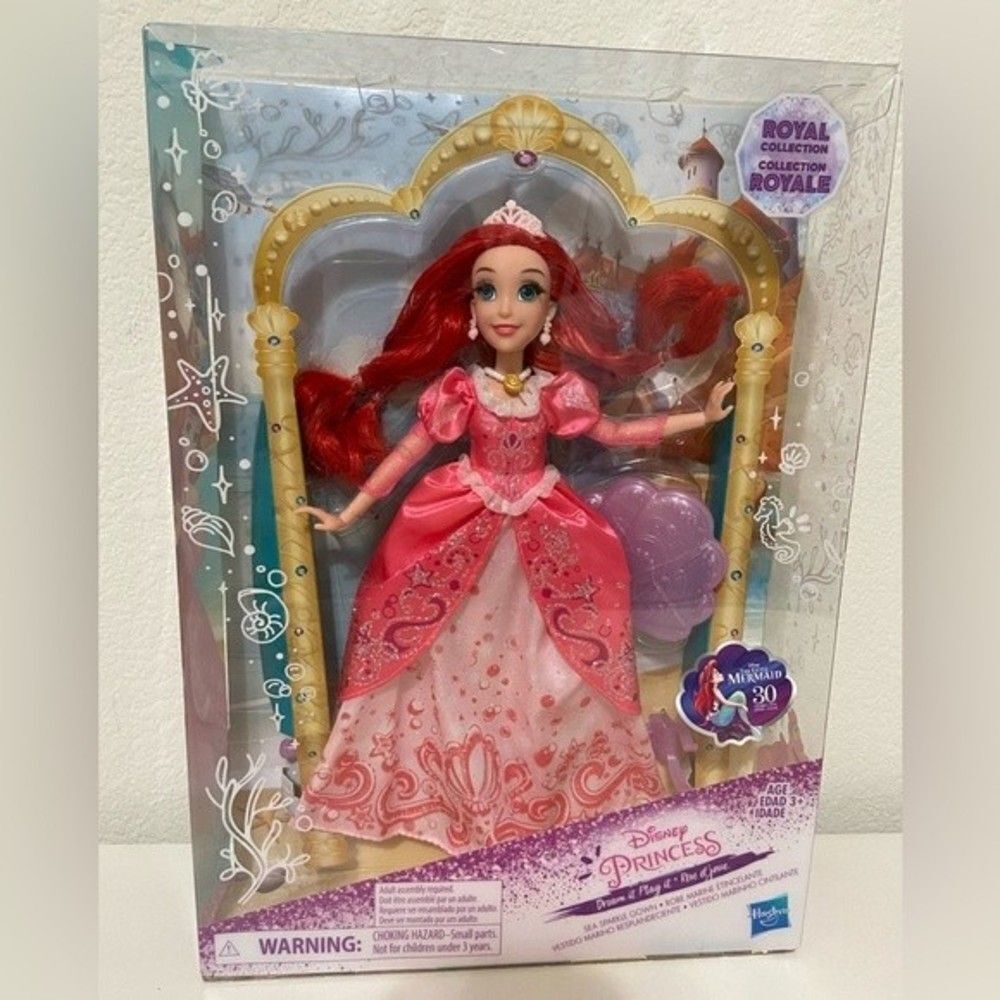 Disney Princess Royal Collection Deluxe Ariel Fashion Doll Hasbro NIB